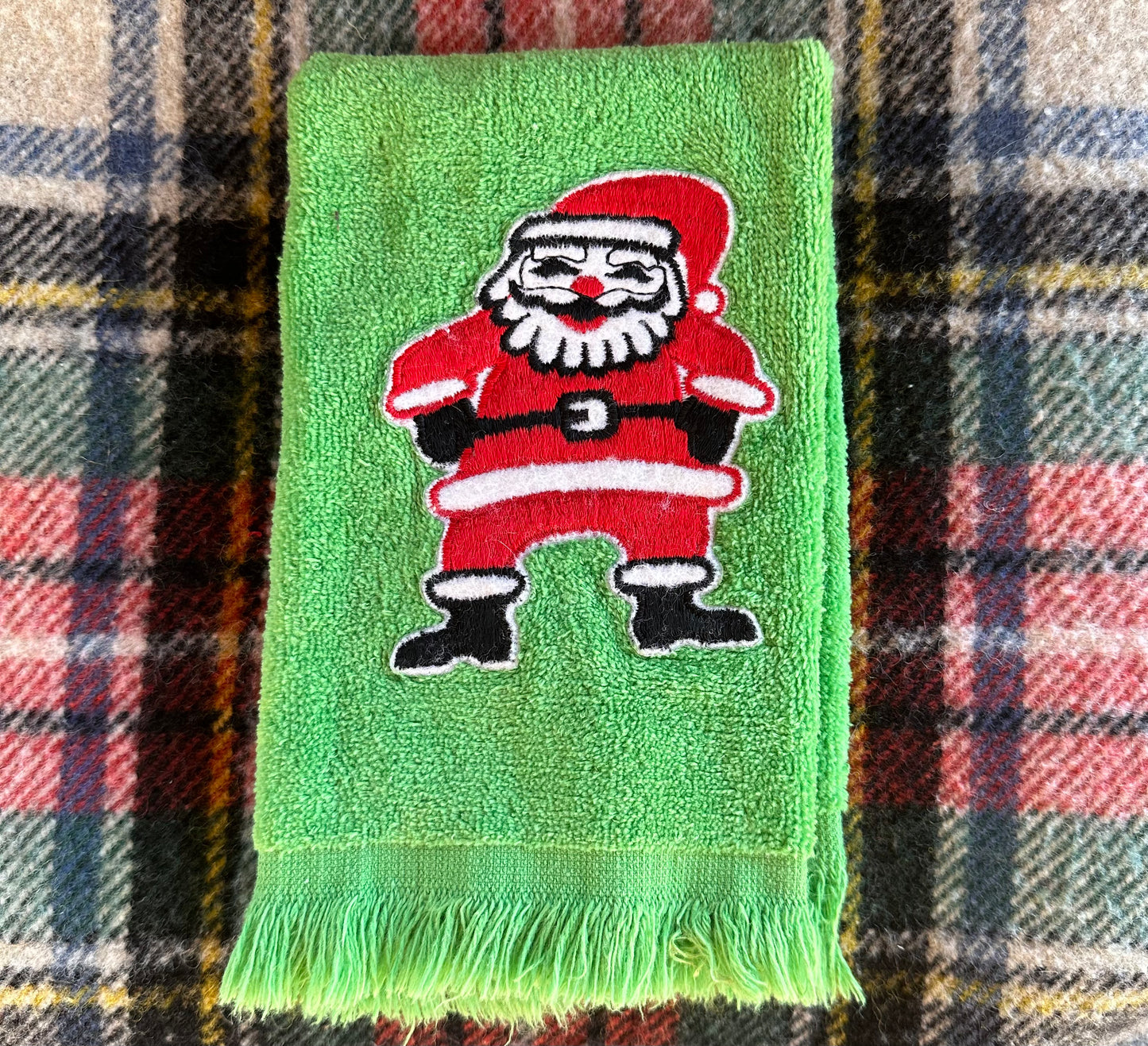 Vintage Christmas Hand Towels