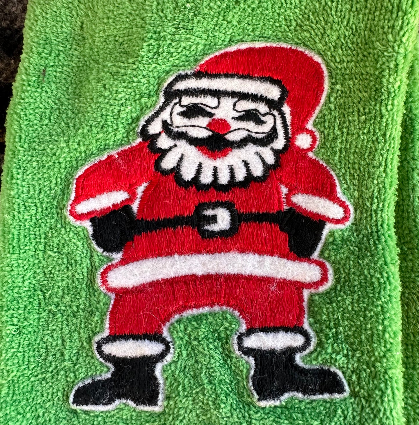 Vintage Christmas Hand Towels