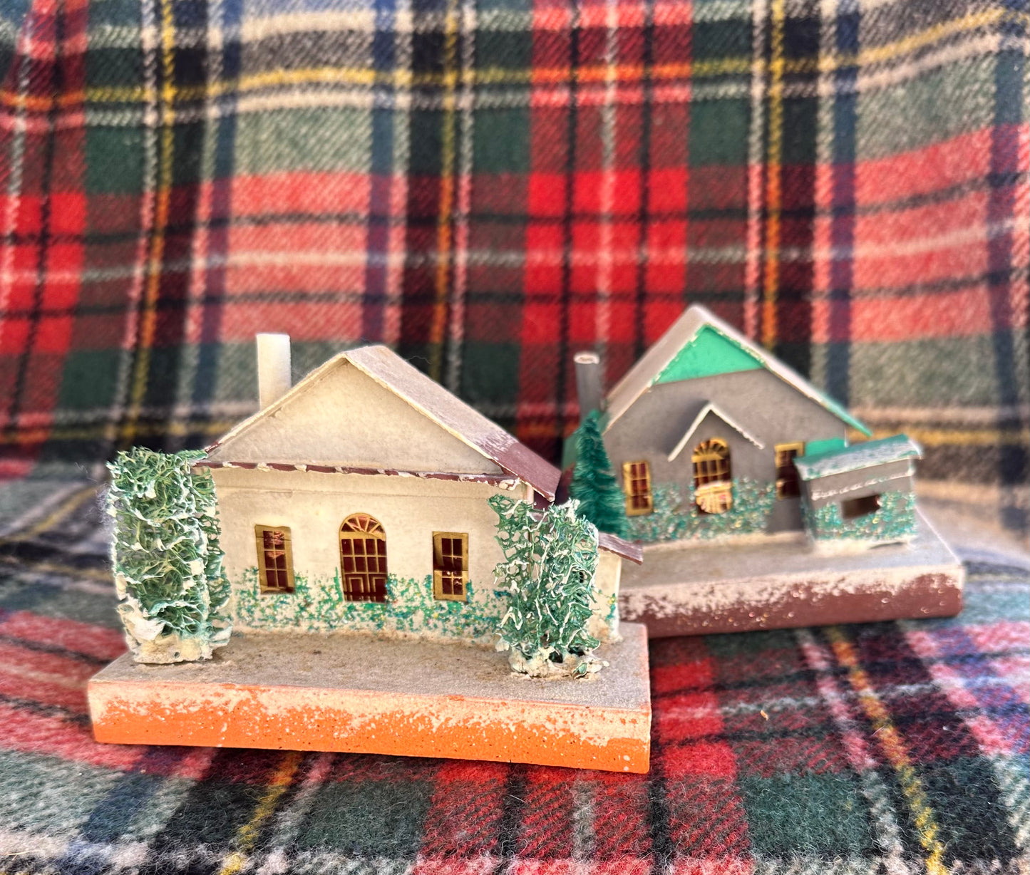 Vintage Original "Putz" Houses